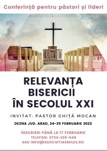 conferința - Relevanța Bisericii - Dezna - Februarie 2023
